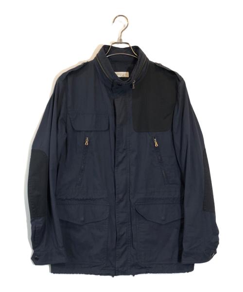 DRIES VAN NOTEN（ドリスヴァンノッテン）DRIES VAN NOTEN (ドリスヴァンノッテン) ハンティングジャケット ネイビー サイズ:SIZE 48の古着・服飾アイテム