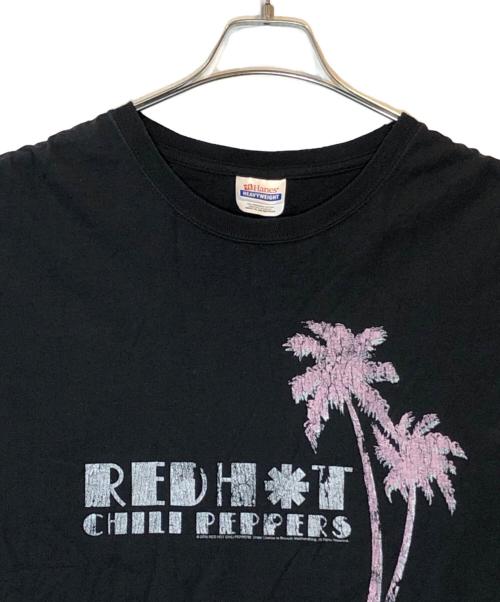 Hanes（ヘインズ）Hanes (ヘインズ) プリントTシャツ ブラック サイズ:SIZE XLの古着・服飾アイテム