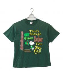 DELTA（デルタ）の古着「スヌーピープリントTシャツ」｜グリーン