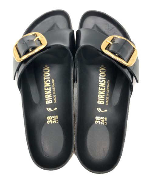 BIRKENSTOCK（ビルケンシュトック）BIRKENSTOCK (ビルケンシュトック) マドリッド ビッグバックル ブラック サイズ:SIZE 24.5cmの古着・服飾アイテム