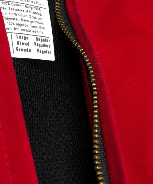 CarHartt（カーハート）CarHartt (カーハート) アクティブジャケット レッド サイズ:Large　Regularの古着・服飾アイテム