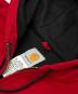 中古・古着 CarHartt (カーハート) アクティブジャケット レッド サイズ:Large　Regular：16000円