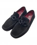 Salvatore Ferragamoサルヴァトーレ フェラガモ）の古着「ドライビングシューズ」｜ブラック