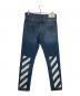 OFFWHITE (オフホワイト) ダイアゴナルスリムジーンズ インディゴ サイズ:SIZE 32：13000円