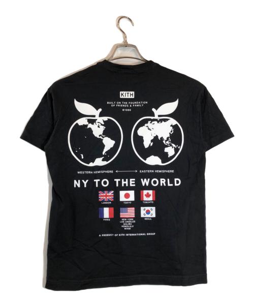 KITH（キス）KITH (キス) プリントTシャツ ブラック サイズ:XSの古着・服飾アイテム
