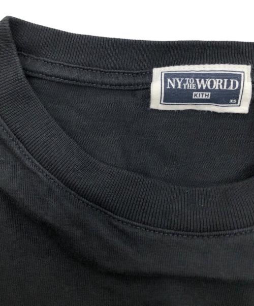 KITH（キス）KITH (キス) プリントTシャツ ブラック サイズ:XSの古着・服飾アイテム