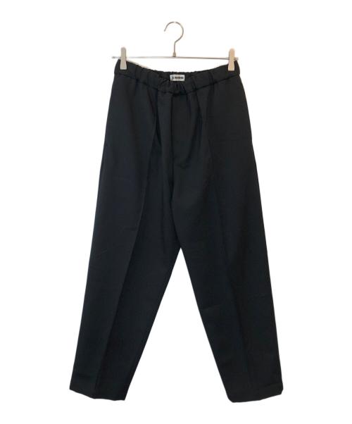 JIL SANDER（ジルサンダー）JIL SANDER (ジルサンダー) RELAXED FIT TROUSER ブラック サイズ:SIZE 44の古着・服飾アイテム