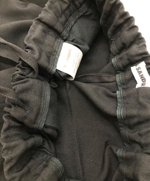 JIL SANDER（ジルサンダー）JIL SANDER (ジルサンダー) RELAXED FIT TROUSER ブラック サイズ:SIZE 44の古着・服飾アイテム