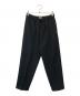 JIL SANDER（ジルサンダー）の古着「RELAXED FIT TROUSER」｜ブラック