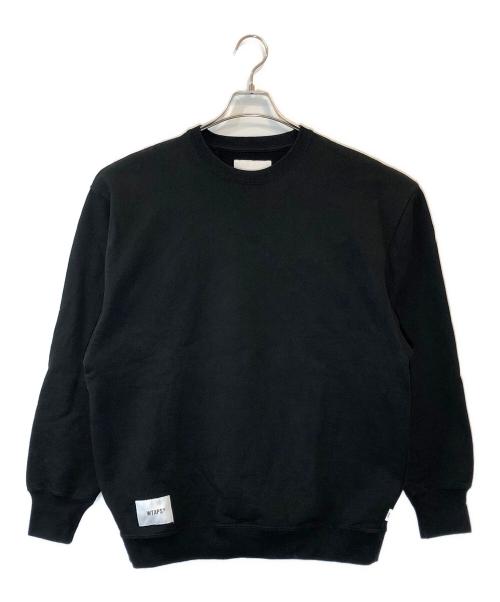 WTAPS（ダブルタップス）WTAPS (ダブルタップス) OBJ 01 / SWEATER ブラック サイズ:SIZE☓03の古着・服飾アイテム