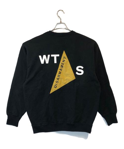 WTAPS（ダブルタップス）WTAPS (ダブルタップス) OBJ 01 / SWEATER ブラック サイズ:SIZE☓03の古着・服飾アイテム