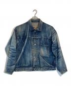 SAINT MICHAEL×BerBerJinセントマイケル×ベンベルジン）の古着「25SS DENIM JACKET DAMAGE」｜インディゴ