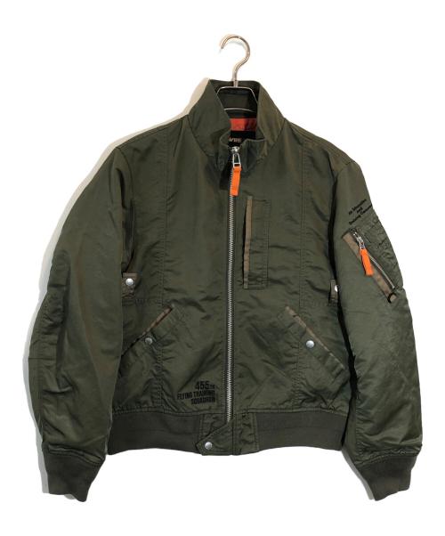 AVIREX（アヴィレックス）AVIREX (アヴィレックス) L-2 フライトジャケット カーキ サイズ:SIZE Mの古着・服飾アイテム