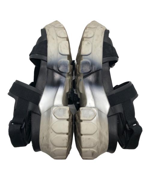 RICK OWENS（リックオウエンス）RICK OWENS (リックオウエンス) tractor sandal ブラック サイズ:36の古着・服飾アイテム