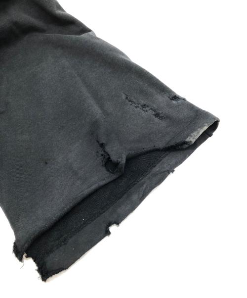doublet（ダブレット）doublet (ダブレット) DESTROYED SWEAT PANTS ブラック サイズ:SIZE Mの古着・服飾アイテム