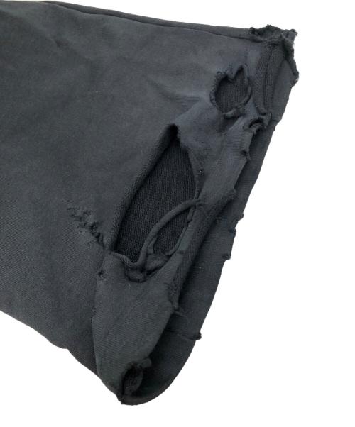 doublet（ダブレット）doublet (ダブレット) DESTROYED SWEAT PANTS ブラック サイズ:SIZE Mの古着・服飾アイテム