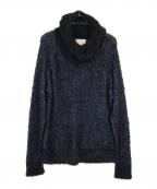 ORIMIオリミ）の古着「Knit sweater」｜パープル