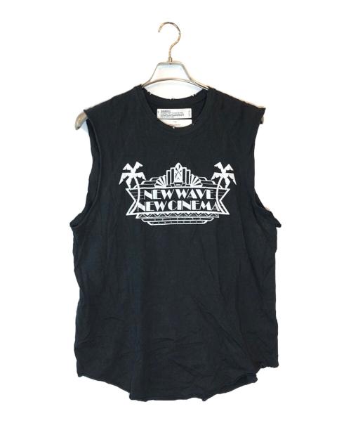 DAIRIKU（ダイリク）DAIRIKU (ダイリク) New No-sleeve Tee ブラック サイズ:Lの古着・服飾アイテム