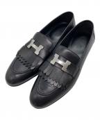 HERMESエルメス）の古着「モカシン ロワイヤル」｜ブラック