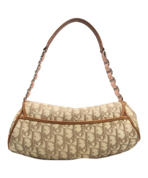 Christian Dior（クリスチャン ディオール）Christian Dior (クリスチャン ディオール) ロマンティック ハートチャーム トロッターハンドバッグ ベージュ サイズ:下記参照の古着・服飾アイテム