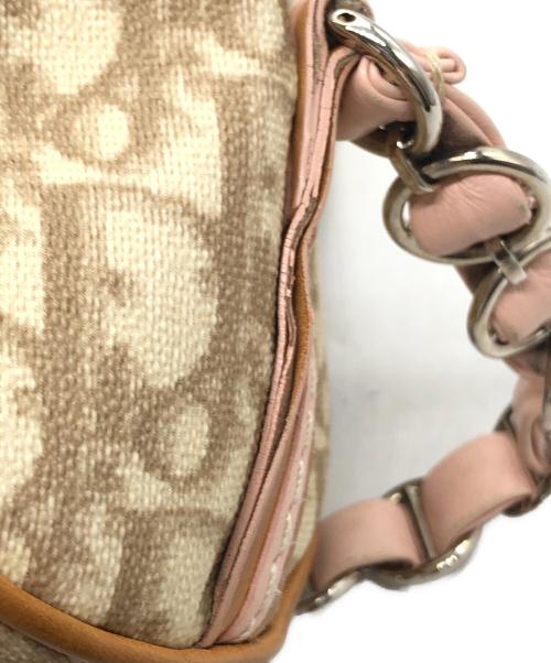 Christian Dior（クリスチャン ディオール）Christian Dior (クリスチャン ディオール) ロマンティック ハートチャーム トロッターハンドバッグ ベージュ サイズ:下記参照の古着・服飾アイテム