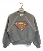 COACHコーチ）の古着「DC SUPERMANコラボスウェット」｜グレー