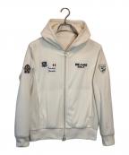 BEAMS GOLFビームスゴルフ）の古着「タラッティエアシャットフリースパーカー」｜ホワイト