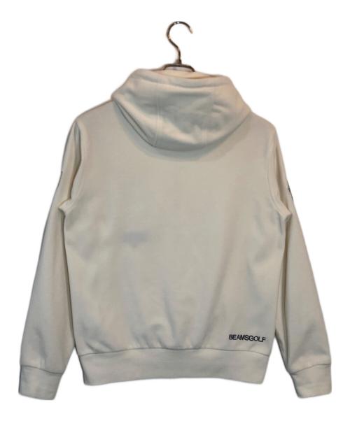 BEAMS GOLF（ビームスゴルフ）BEAMS GOLF (ビームスゴルフ) タラッティエアシャットフリースパーカー ホワイト サイズ:SIZE Sの古着・服飾アイテム
