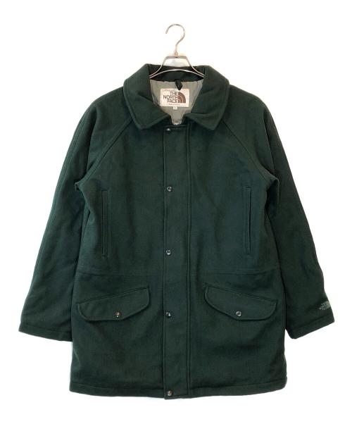 THE NORTH FACE（ザ ノース フェイス）THE NORTH FACE (ザ ノース フェイス) 茶タグ ウールハーフコート グリーン サイズ:Lの古着・服飾アイテム