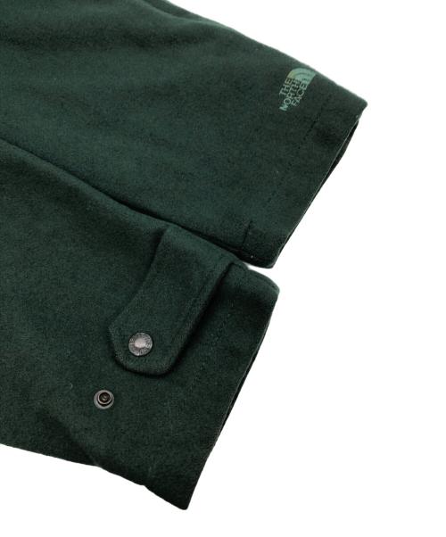 THE NORTH FACE（ザ ノース フェイス）THE NORTH FACE (ザ ノース フェイス) 茶タグ ウールハーフコート グリーン サイズ:Lの古着・服飾アイテム