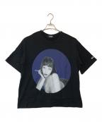 WILD SIDE YOHJI YAMAMOTOワイルドサイド ヨウジ ヤマモト）の古着「Kie Einzelganger Portrait T-shirt B」｜ブラック