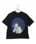 WILD SIDE YOHJI YAMAMOTO（ワイルドサイド ヨウジ ヤマモト）の古着「Kie Einzelganger Portrait T-shirt B」｜ブラック