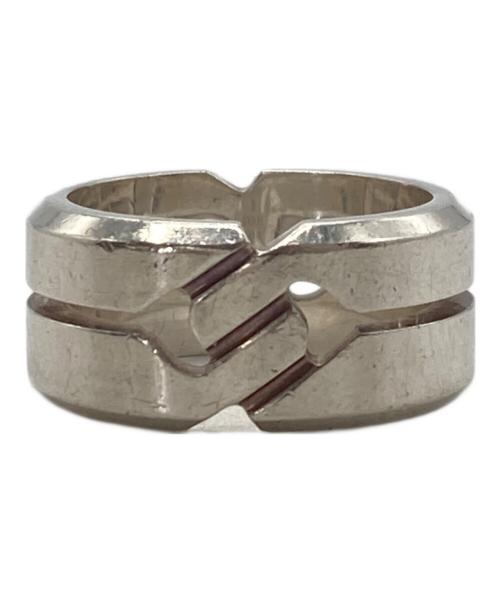 GUCCI（グッチ）GUCCI (グッチ) ノットリング シルバー サイズ:19号の古着・服飾アイテム