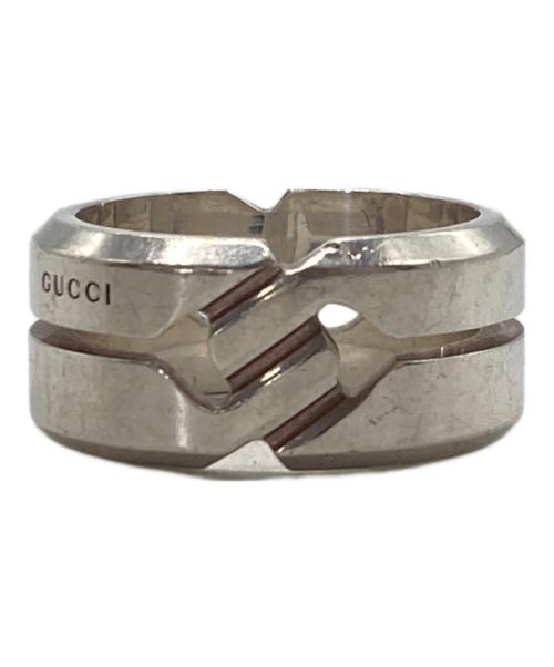 GUCCI（グッチ）GUCCI (グッチ) ノットリング シルバー サイズ:19号の古着・服飾アイテム