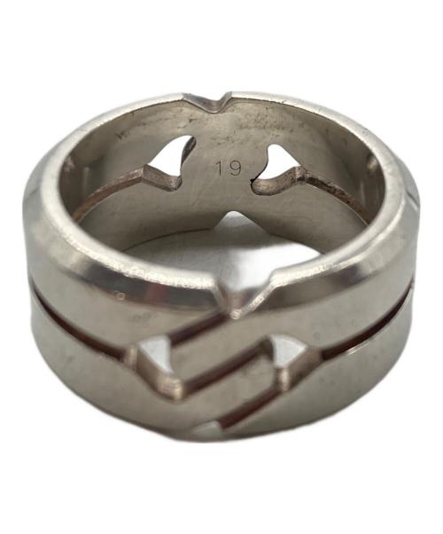 GUCCI（グッチ）GUCCI (グッチ) ノットリング シルバー サイズ:19号の古着・服飾アイテム