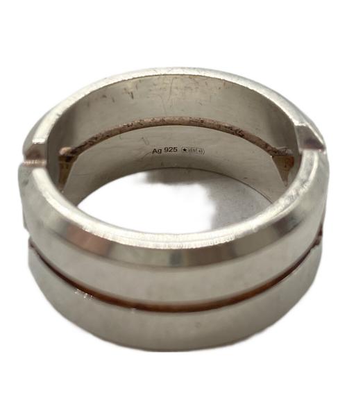 GUCCI（グッチ）GUCCI (グッチ) ノットリング シルバー サイズ:19号の古着・服飾アイテム