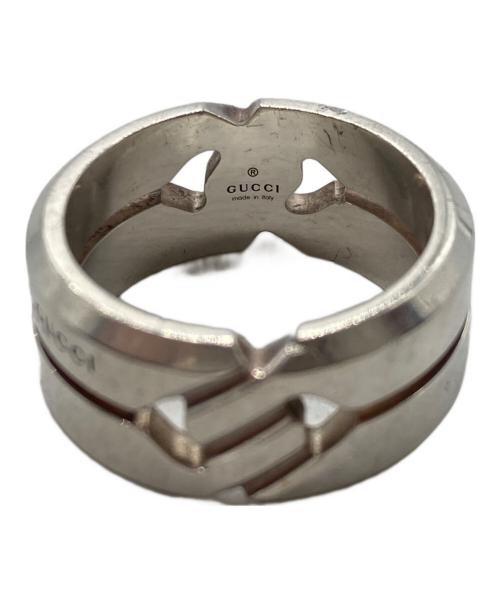 GUCCI（グッチ）GUCCI (グッチ) ノットリング シルバー サイズ:19号の古着・服飾アイテム