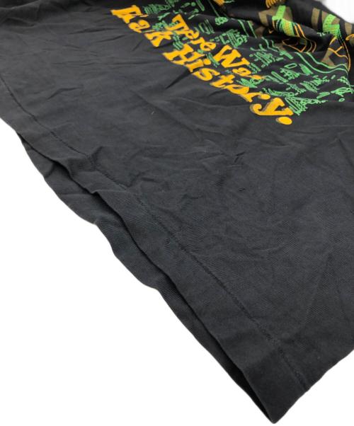 USED（ユーズド）USED (ユーズド) BLACK HISTORY Tシャツ ブラック サイズ:XXLの古着・服飾アイテム