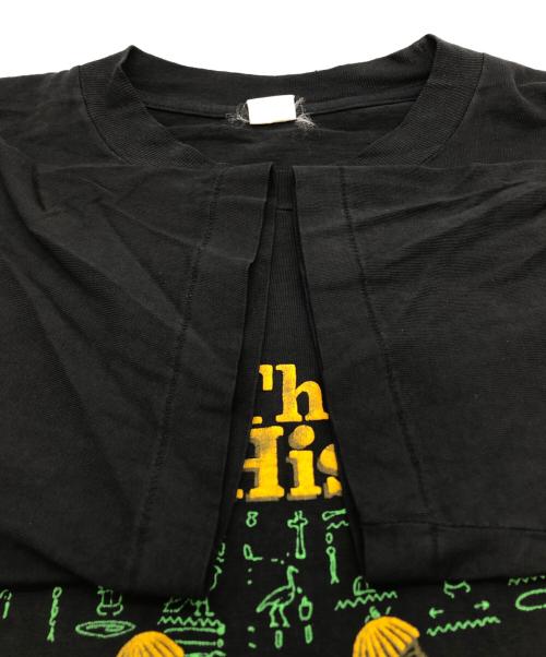 USED（ユーズド）USED (ユーズド) BLACK HISTORY Tシャツ ブラック サイズ:XXLの古着・服飾アイテム