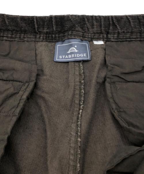 STABRIDGE（スタブリッジ）STABRIDGE (スタブリッジ) コーデュロイパンツ ブラウン サイズ:Lの古着・服飾アイテム