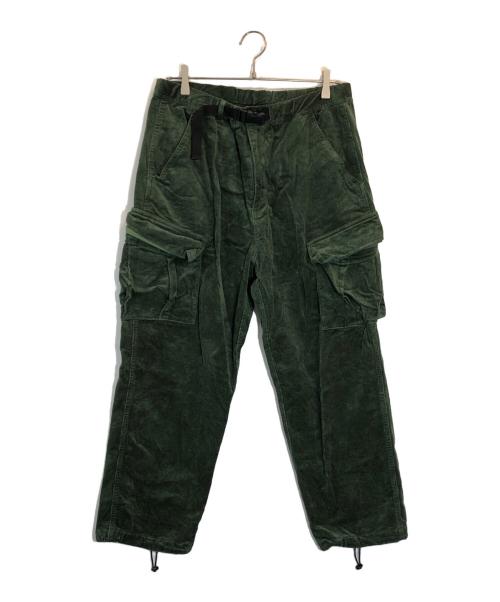 STABRIDGE（スタブリッジ）STABRIDGE (スタブリッジ) コーデュロイパンツ グリーン サイズ:SIZE Lの古着・服飾アイテム