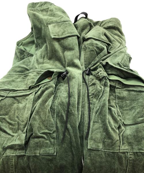 STABRIDGE（スタブリッジ）STABRIDGE (スタブリッジ) コーデュロイパンツ グリーン サイズ:SIZE Lの古着・服飾アイテム