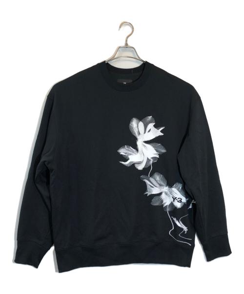 Y-3（ワイスリー）Y-3 (ワイスリー) GFX FT CREW ブラック サイズ:SIZE Lの古着・服飾アイテム