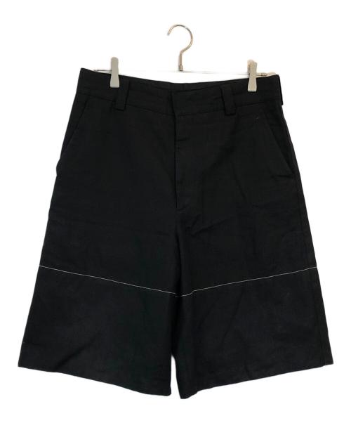 JIL SANDER（ジルサンダー）JIL SANDER (ジルサンダー) Wide Legs Shorts ブラック サイズ:SIZE 46の古着・服飾アイテム