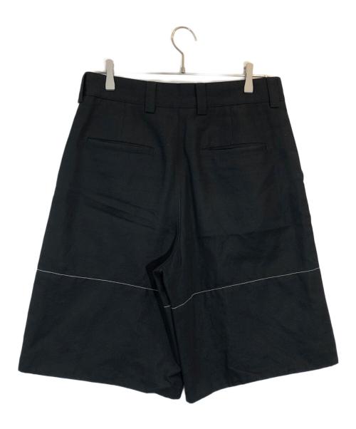 JIL SANDER（ジルサンダー）JIL SANDER (ジルサンダー) Wide Legs Shorts ブラック サイズ:SIZE 46の古着・服飾アイテム