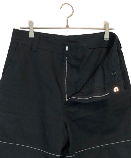 JIL SANDER（ジルサンダー）JIL SANDER (ジルサンダー) Wide Legs Shorts ブラック サイズ:SIZE 46の古着・服飾アイテム