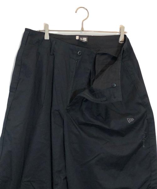YOHJI YAMAMOTO（ヨウジヤマモト）YOHJI YAMAMOTO (ヨウジヤマモト) New Era (ニューエラ) STRETCH NE Side Tape Pants ブラック サイズ:SIZE 3の古着・服飾アイテム