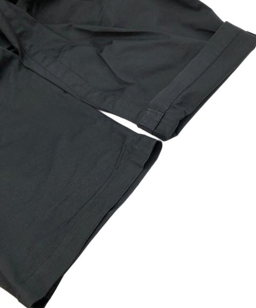 YOHJI YAMAMOTO（ヨウジヤマモト）YOHJI YAMAMOTO (ヨウジヤマモト) New Era (ニューエラ) STRETCH NE Side Tape Pants ブラック サイズ:SIZE 3の古着・服飾アイテム