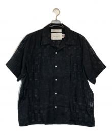 DAIRIKU（ダイリク）の古着「LOVE Open Collar Shirt」｜ブラック