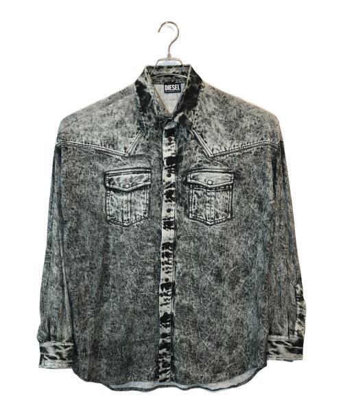 DIESEL（ディーゼル）DIESEL (ディーゼル) D-MILLY-SP1/BREAST POCKET グレー サイズ:Lの古着・服飾アイテム